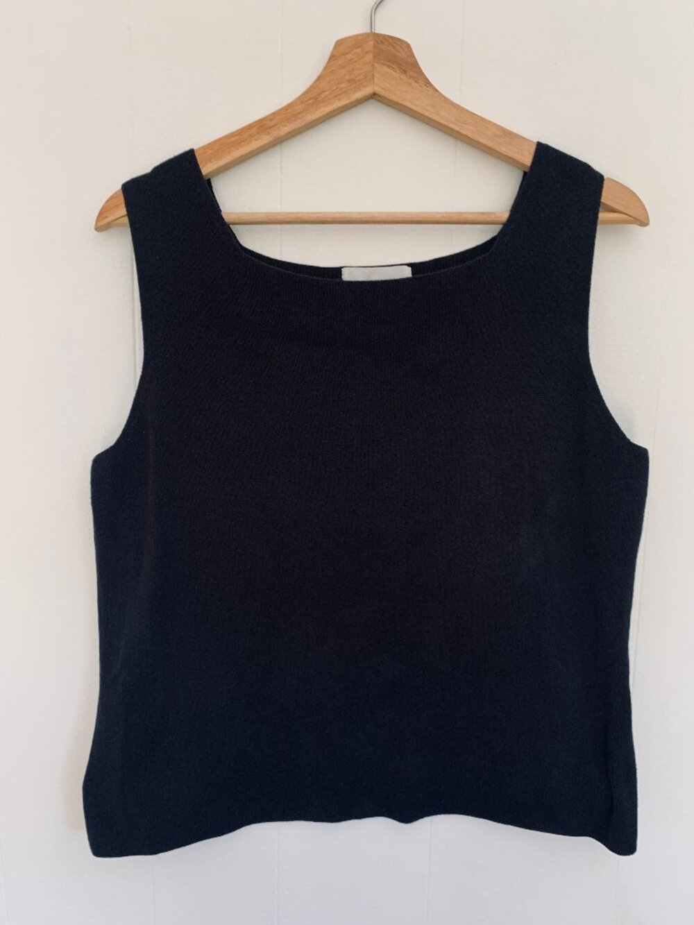 Vintage 100% Cotton Knit Tank - Large